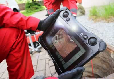 camera inspection curage canalisation