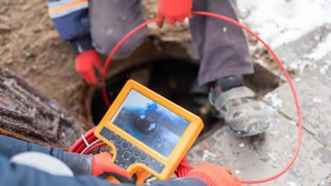 Débouchage égouts par inspection camera